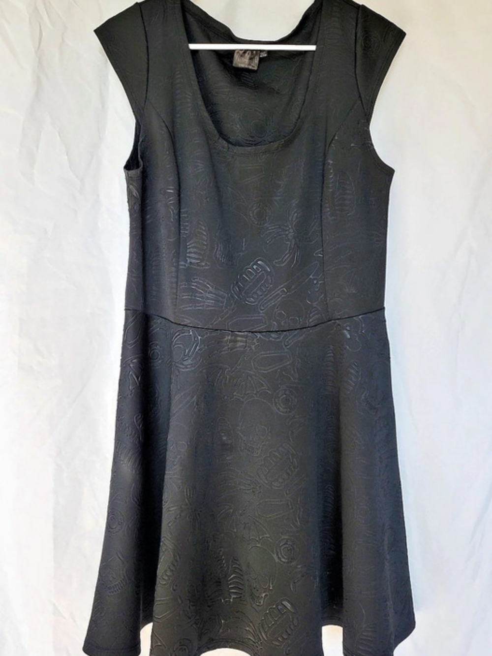 Kreepsville Skater Dress in Black Size 2XL Like New